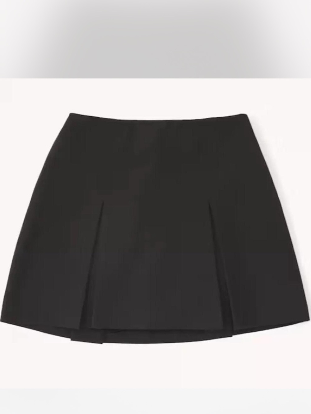 Black Abercrombie Pleated Mini Skirt